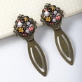 thumbnail image 3 of Minced flower Vintage Copper-Colored Lace Bookmarks - Set of 2 Stainless Steel Book Markers for Readers and Book Lovers, 3 of 5