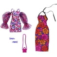 thumbnail image 2 of Barbie Ropa Moda y Accesorios 2-Pack Dolls 2 Dres, 2 of 3