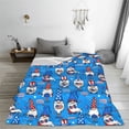 thumbnail image 5 of Pofeuu Gnomes in USA Print Ultra-Soft Micro Fleece Blanket,for Bed Or Sofa,All Season Throw Blankets Flannel Blanket-40"x30", 5 of 7