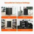 thumbnail image 6 of VEVOR Charging Cart, 32 Device Mobile Charging Station, Up to 15.6 in Screen Size, Office and Classroom Mobile Charging Cart, for Chromebook, Tablet and Laptop, 6 of 9