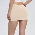 thumbnail image 4 of Karight Women's Elastic High Waist Bodycon Business Mini Skirt Slim Fit Office Pencil Short Skirt, 4 of 7