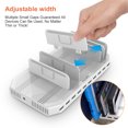 thumbnail image 3 of UNITEK 60W 10 Port USB Charging Station for Multiple Devices, Fast Charging Dock Organizer with QC 3.0 and SmartIC Charging Stand (UL Certified), White, 3 of 6