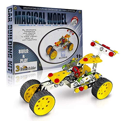 Unique and Fun Gift for Older Kids Age 8 and Up 3 Bees and Me 3 Bees & Me STEM Helicopter Building Toy Kit Educational Construction Model Kit for Boys and Girls Age 8 9 10 11 12 Years Old