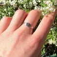 thumbnail image 5 of 925 Silver,Rose Gold,Gold Ring Pretty Flower Shape Women Jewelry Sz 6-10, 5 of 7