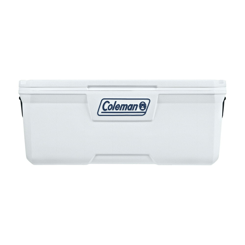 Coleman 316 Series 150Quart Marine Hard Ice Chest Cooler, White