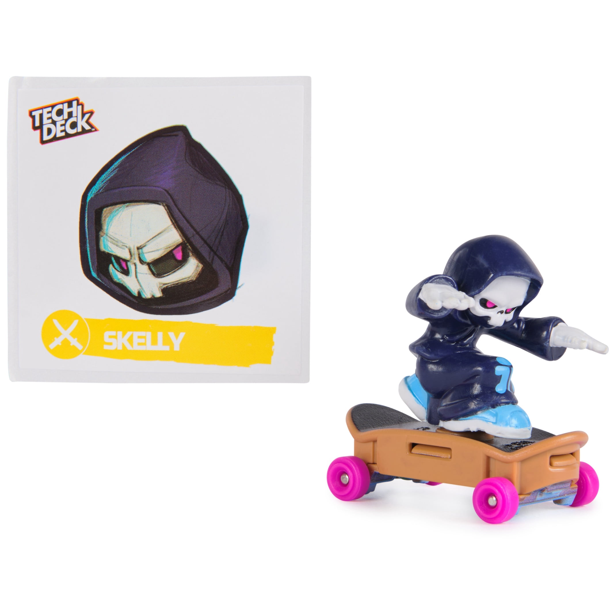 Tech Deck Free Riders Single Blind Pack Fingerboard Toy, Ages 3 & up