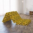 thumbnail image 3 of Tropical Foldable Mattress, Vivid Wild Flowers Scene, 74.8" x 39.4", Yellow Grey, by Ambesonne, 3 of 3