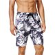 thumbnail image 1 of Newport Blue Mens Tropical Volley Swim Bottom Board Shorts, Negro, Grande, 1 of 1