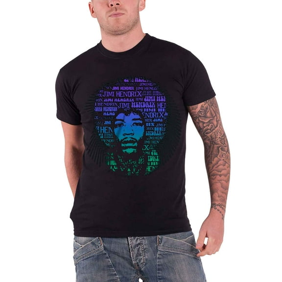 Jimi Hendrix Afro Speech T Shirt