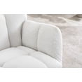 thumbnail image 5 of Teddy Fabric Rocking Gilder Nursery Chair,Glider Rocker for Living Room Indoor, 5 of 16