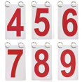 thumbnail image 2 of 0-9 Score Number School Sports Competition Digit Scoreboard Replacement Cards, 2 of 5
