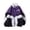 Purple, variant on Unisex Retro Color Block Zip Windbreaker Dual Reinforced Side Pockets 2 Colors Wrinkle Resistant Oversized Street Sports Outerwear 1pc XXXL True To Size Plus Size Friendly