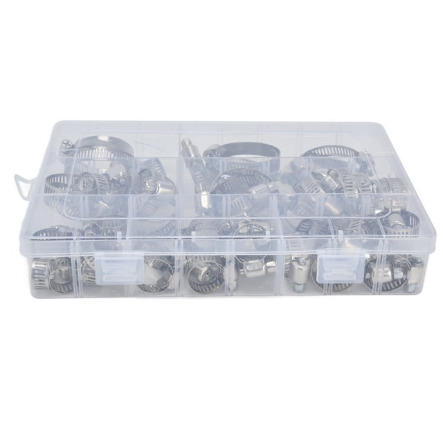 Tube Clips, Flexible FS090001 Hose Clamp Multiple Sizes For Automotive Plumbing Application
