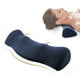 thumbnail image 5 of Almohada Cervical Ergonómica de Espuma Viscoelástica para Aliviar El Dolor de Cuello - Almohada Ortopédica de Soporte Cervical, 46 X 17 Cm (18,11 X 6,69 Pulgadas), Gris/Rosa/Azul Marino, Espuma de Al, 5 of 6