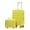 Green + Yellow, variant on imerelez 14"/20" 2 pcs/set in PC Spinner Wheel Luggage, Carry on Suitcase, With Gradient Color and Combination Lock(Blue+Red)