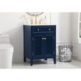 thumbnail image 3 of 24 inch single bathroom vanity in Blue, 3 of 10