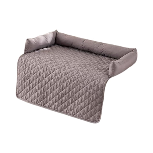 Colchón impermeable Greeniant para cama de perro funda de sofá antideslizante Gris claro