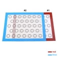 thumbnail image 1 of Alfombrilla de silicona antiadherente resistente al calor para horno, para tartas de macarrón, pastelería, galletas, cocina, Rojo, 1 Ecomeon no, 1 of 6