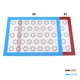 thumbnail image 1 of Alfombrilla de silicona antiadherente resistente al calor para horno, para tartas de macarrón, pastelería, galletas, cocina, Rojo, 1 Ecomeon no, 1 of 6