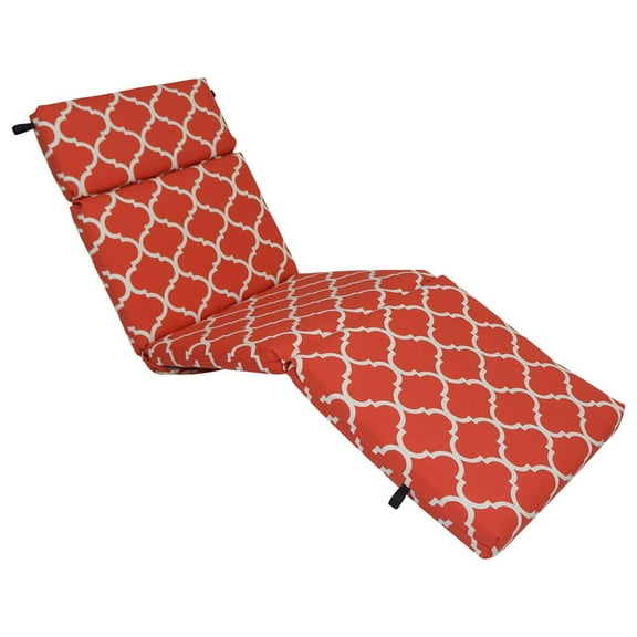 Blazing Needles 72-inch by 24-inch Polyester Outdoor Chaise Lounge Cushion 93475-OD-159