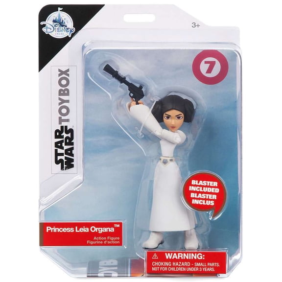 Disney Store Star Wars Princess Leia Action Figure Toybox New with Box