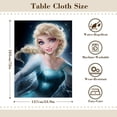 thumbnail image 2 of Theme square tablecloth has an iconic print, fits most tables, and is easy to care for perfect gifts for fans friends and family，55" x 71"（140*180cm）, 2 of 6