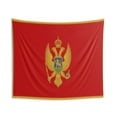 thumbnail image 2 of Montenegro Country Flag Wall Hanging Tapestry, 2 of 3