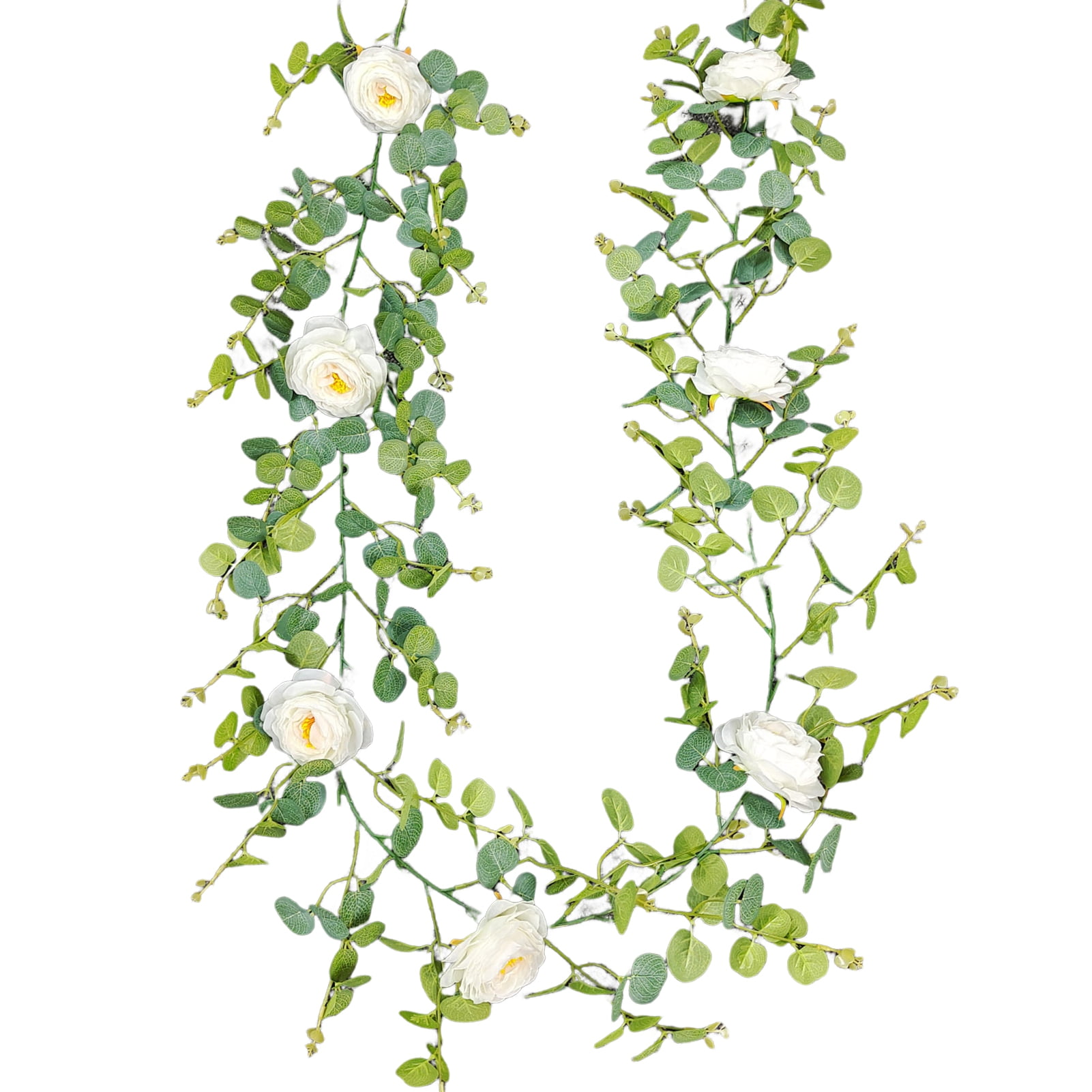 CherryHome Artificial Roses Artificial Roses Vine Realistic Beautiful