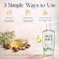 thumbnail image 4 of AVON Skin So Soft Original Bath Oil for Women, Moisturizing Body Oil with Jojoba Oil for Dry Skin, 16.9 fl oz Hydrating Shower Oil; Perfect as an After-Shower Skin Softener for All Adults, 4 of 10