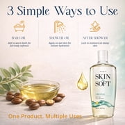 AVON Skin So Soft Original Bath Oil for Women, Moisturizing Body Oil with Jojoba Oil for Dry Skin, 16.9 fl oz Hydrating Shower Oil; Perfect as an After-Shower Skin Softener for All Adults
