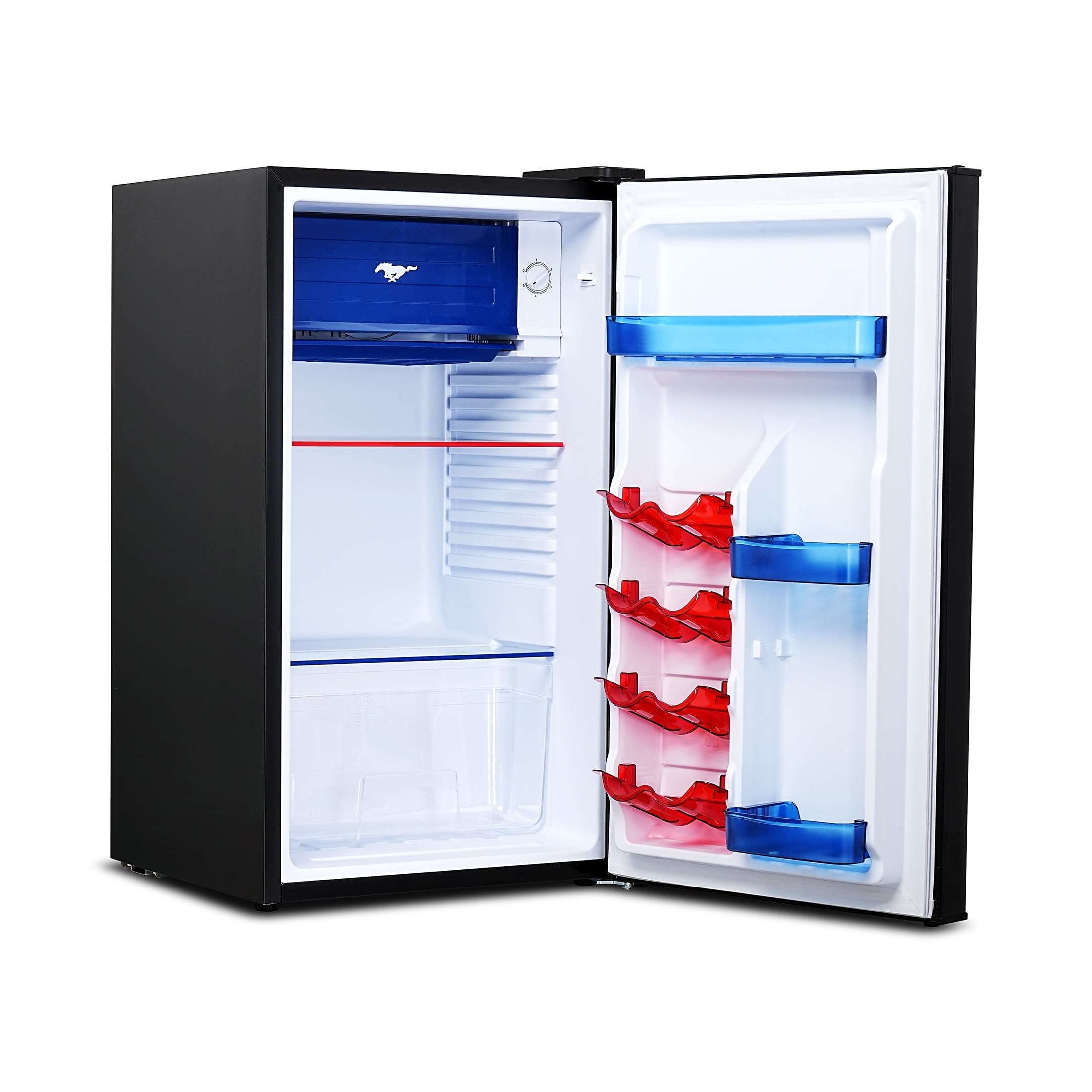 Ford Adjustable Racks 18609 110 V Compact Refrigerators, Black, 3.2 Cu. ft 91 Litre