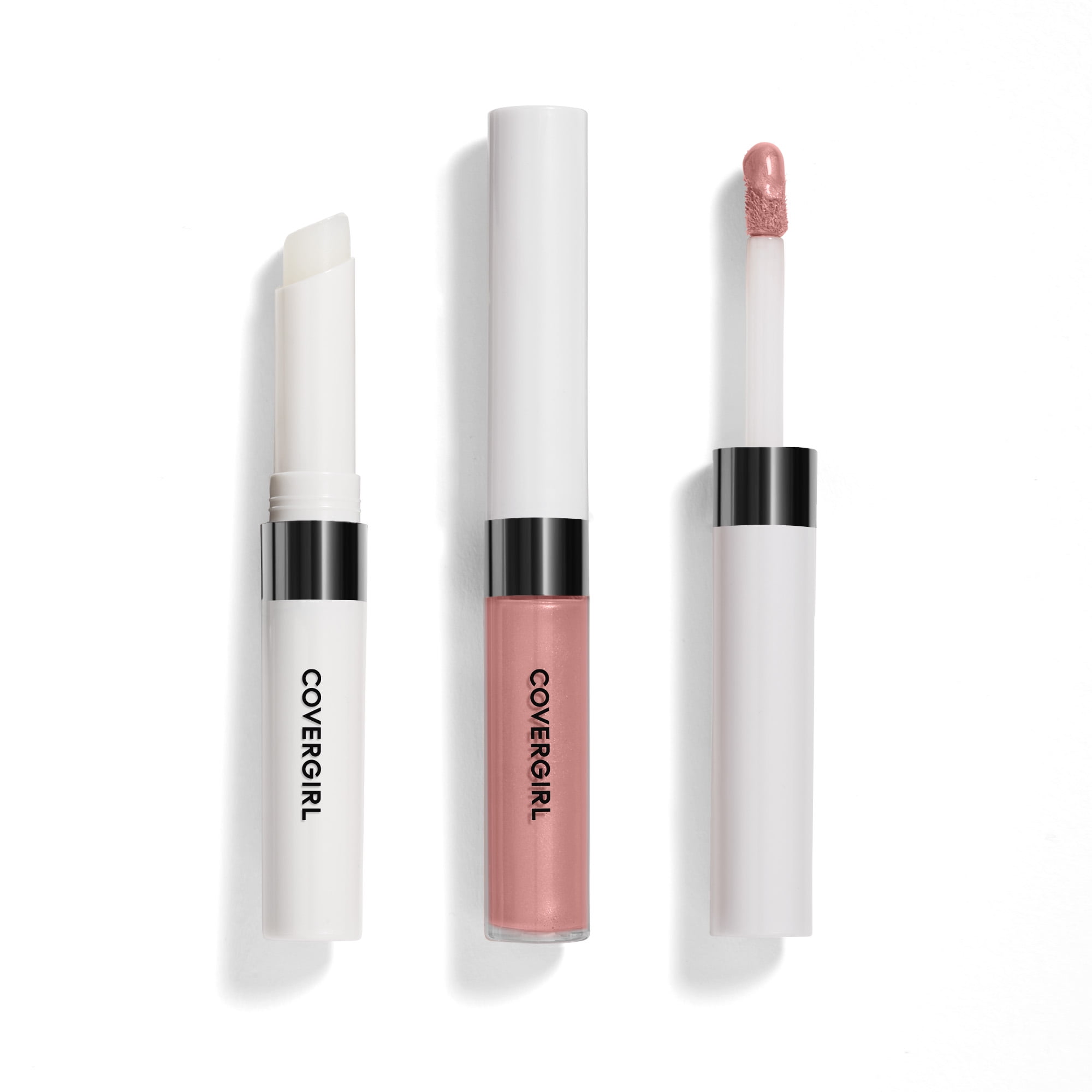 (2 pack) COVERGIRL Outlast All-Day Moisturizing Lip Color, 535 Nude Flush