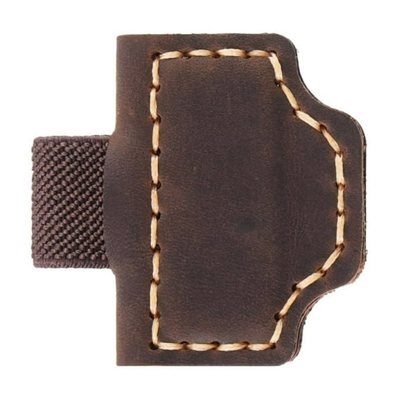 YongCo Leather Magnetic Bookmarks with Elastic Pen Slot for Book Lover Student Teacher