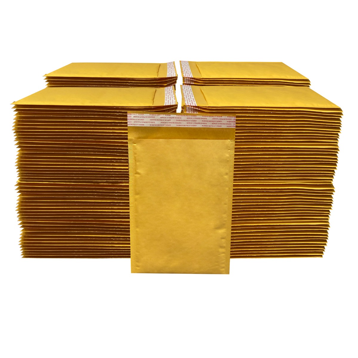 StarBoxes Kraft 200 Kraft Bubble Mailers 7.25x12" - #1 Self-Seal Padded Envelopes