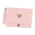 thumbnail image 3 of Bolsa organizadora de pañales, bolsa de almacenamiento, bolsa de viaje, plegable, reutilizable, para pañales de tela Rosa, 3 of 9
