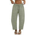 thumbnail image 3 of Pants For Women Barrel Sweatpants Baggy Barrel Wide Leg Elastic Waisted Casual Gym Summer Casual Fashion Womens Trousers, 3 of 6