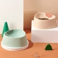 thumbnail image 4 of CSChome Cat Feeding Bowl Feeding Bowl Non-Slip Large Capacity Cartoon Strawberry Shape Plastic Unbreakable, 4 of 7