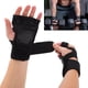 thumbnail image 4 of 1 par de guantes de entrenamiento de levantamiento de pesas guantes protectores de palma de mano de silicona antideslizantes para Fitness deportes culturismo gimnasio ANGGREK Otros, 4 of 8