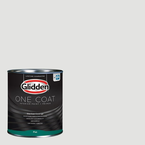 Glidden One Coat Interior Paint and Primer, Aria / OffWhite, 1 Quart