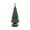 Green, variant on Tabletop Christmas Tree Figurines Set - 7.8 Inch Resin Xmas Trees with Glitter for Rustic Home Decor, Mantel Displays and Indoor Holiday Christmas Decorations