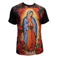 thumbnail image 2 of Mens Virgin Mary Rose Sublimation T-Shirt - X-Large, 2 of 2
