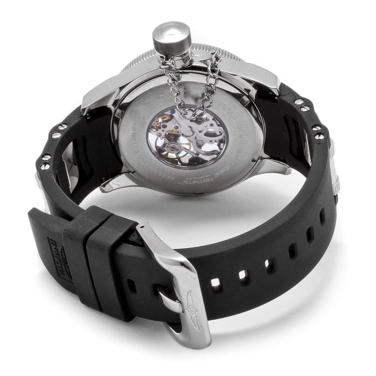 Invicta Black  Silver Skeleton Dial Women\'s Watch 1824 Mechanical Russian Diver Invicta Russian Diver Mechanical Lefty 10363 - KeepTheTime  main image 3
