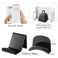 thumbnail image 4 of Wall Mount Compatible with Xbox Series S, Thick Wall Mount Set with 4pcs Controller Holder 2 Pcs Headphone Hanger Metal Stand Compatible with Xbox Series S, 4 of 6