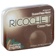 Xyla Ricochet Cocoa Mints, 100 count, (Pack of 6)