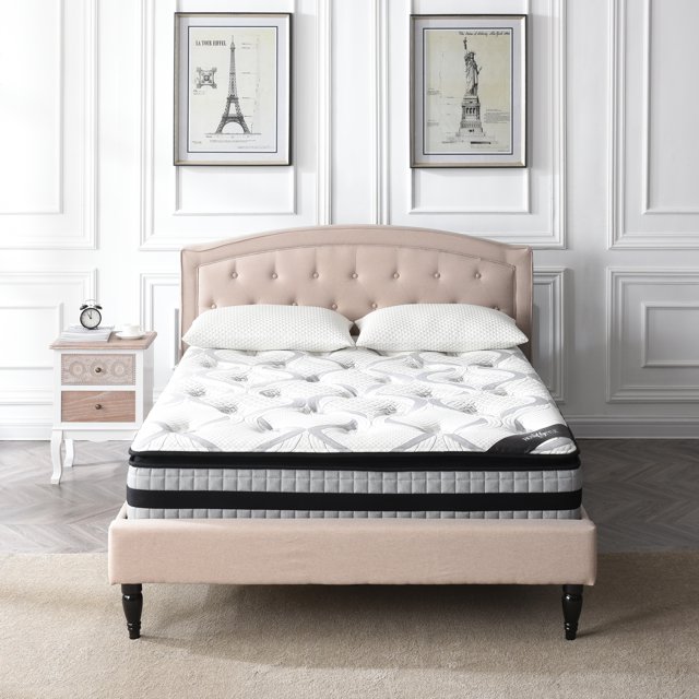 Hotel Style 12Inch Plush Top Memory Foam and Individually Encased