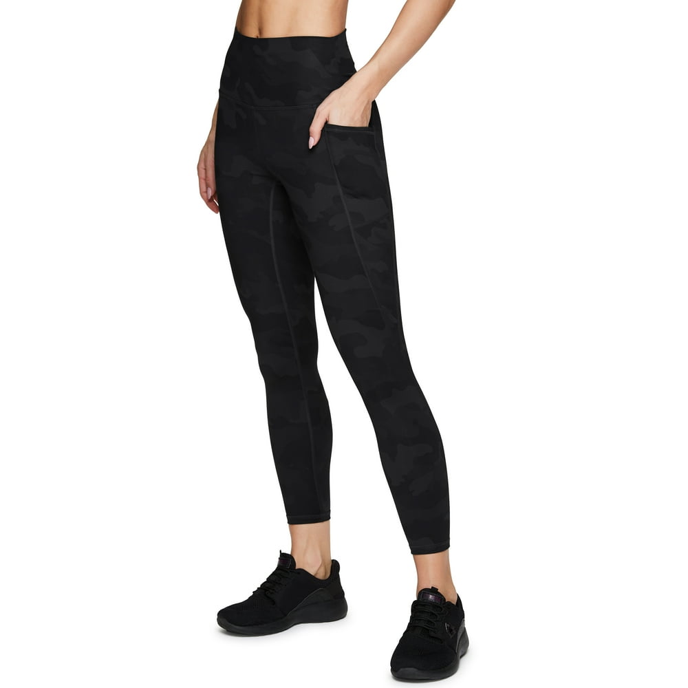 RBX - RBX Active Women's High Waist Ultra Hold Camo 7/8 Legging With Pockets - Walmart.com