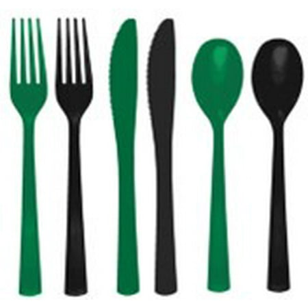 Assorted Football Cutlery, 72ct