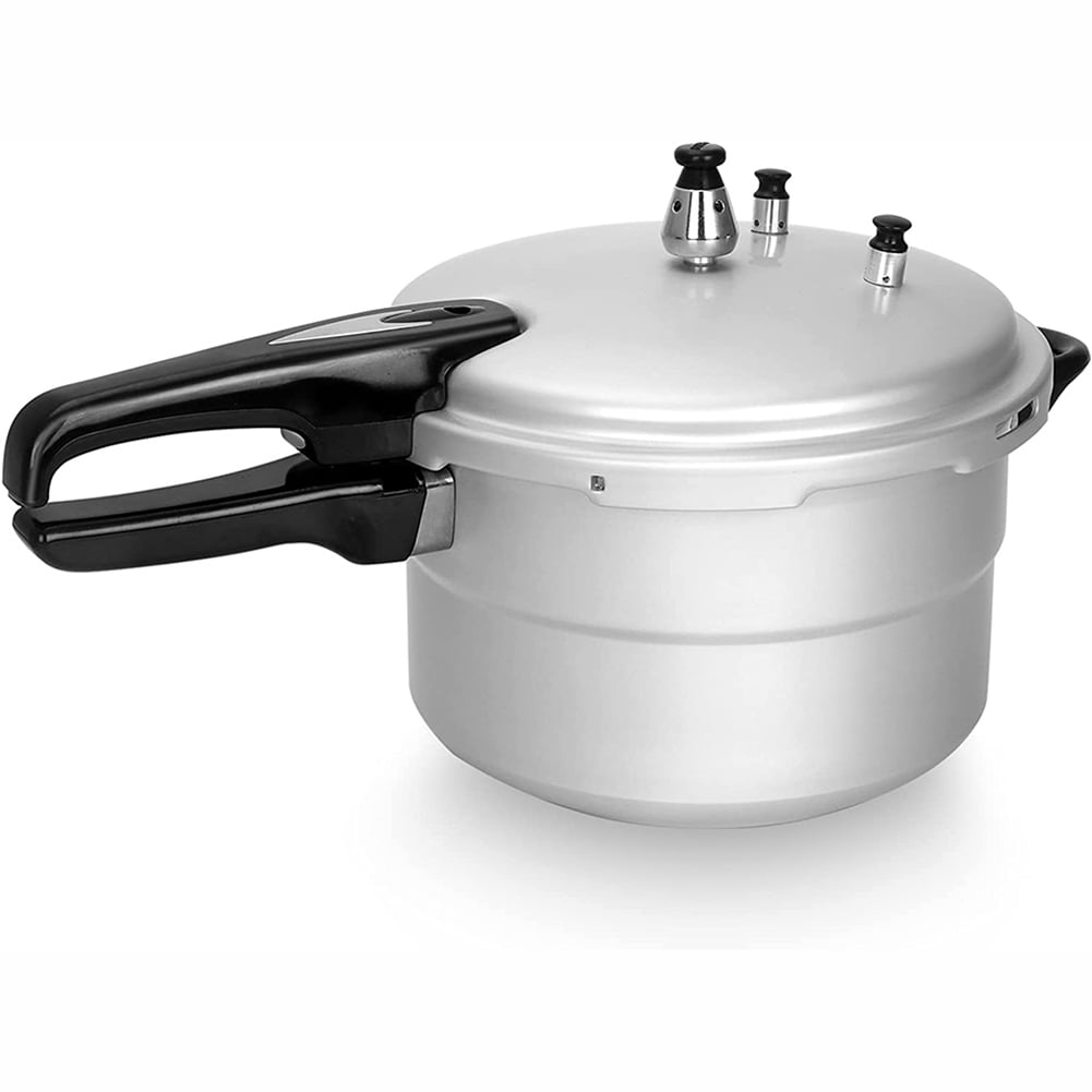 5.3 quart, induction compatible, 10 psi, heavy gauge anodized aluminum pressure cooker