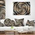 thumbnail image 4 of Designart Fractal Rotating Abstract Design - Abstract Throw Pillow - 12x20, 4 of 5