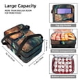 thumbnail image 3 of Independence Day Double Layered Insulated Lunch Bag with Two Compartments | Large Capacity Meal Bag for Hand Carry | Refrigerated Lunch Bags - 7.1x11.4x16.1 Inches, 3 of 6